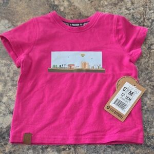 Sise 12-18 Months L&P Apparel NEW Pink Kids T-Shirt